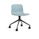 HAY About a Chair AAC 14 bureaustoel zwart Dusty Blue 2.0