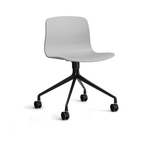 HAY About a Chair AAC 14 bureaustoel zwart Concrete Grey 2.0