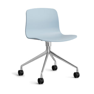 HAY About a Chair AAC 14 bureaustoel chroom Slate Blue 2.0