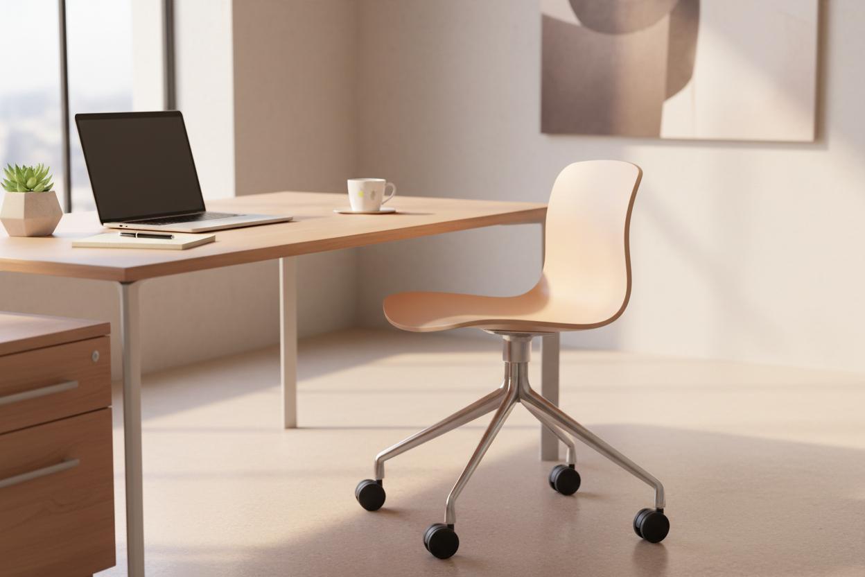 HAY About a Chair AAC 14 bureaustoel chroom White 2.0