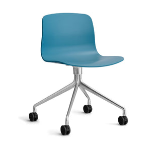 HAY About a Chair AAC 14 bureaustoel chroom Azure Blue 2.0