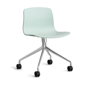 HAY About a Chair AAC 14 bureaustoel chroom Dusty Mint 2.0