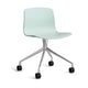 HAY About a Chair AAC 14 bureaustoel chroom Dusty Mint 2.0