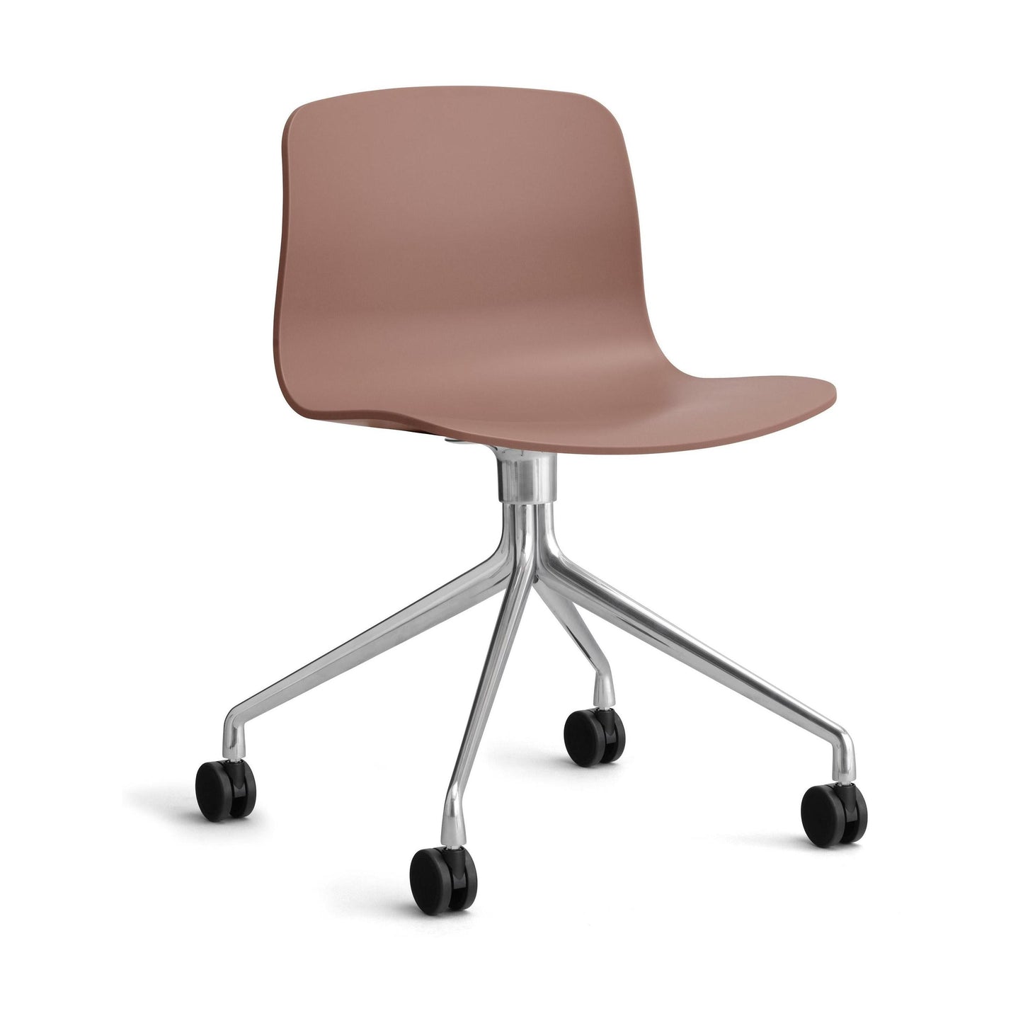 HAY About a Chair AAC 14 bureaustoel chroom Soft Brick 2.0