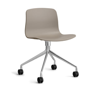 HAY About a Chair AAC 14 bureaustoel chroom Khaki 2.0