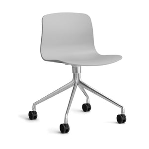 HAY About a Chair AAC 14 bureaustoel chroom Concrete Grey 2.0