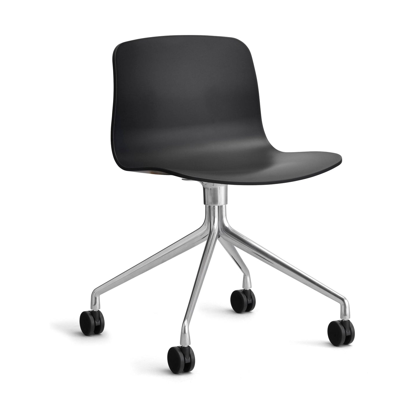 HAY About a Chair AAC 14 bureaustoel chroom Black 2.0
