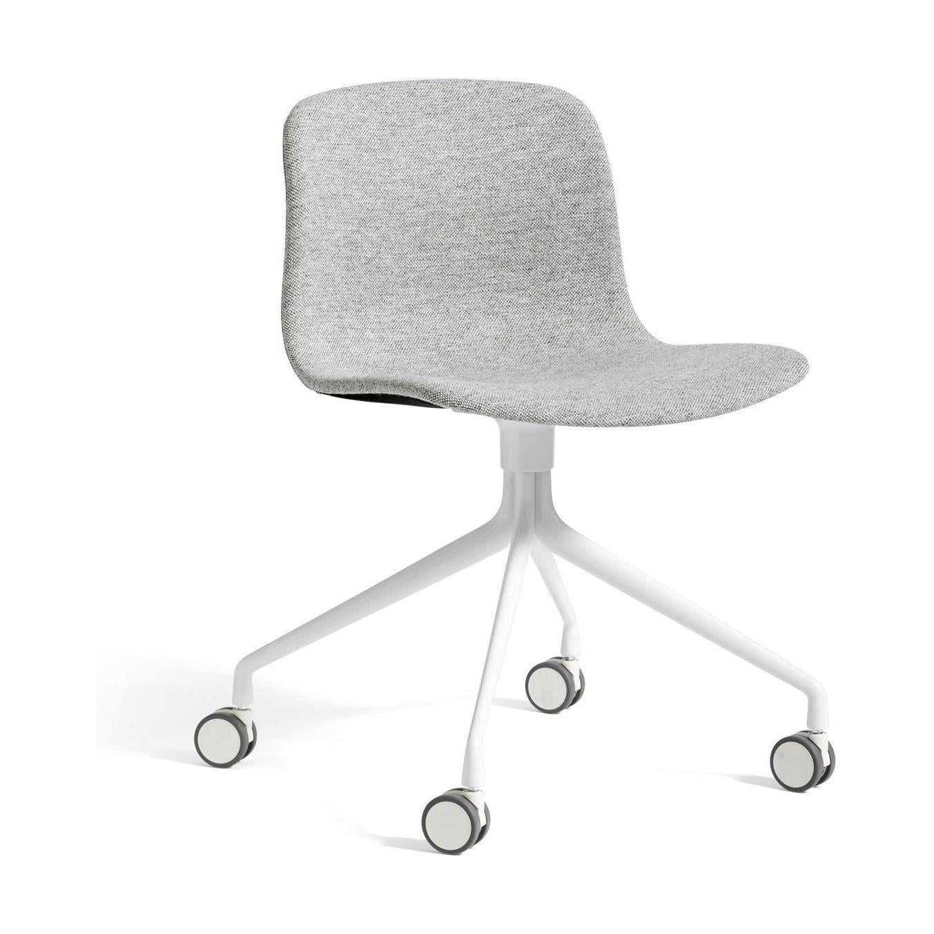 HAY About a Chair AAC 15 bureaustoel wit Hallingdal 116