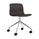 HAY About a Chair AAC 15 bureaustoel chroom Sense Dark Brown