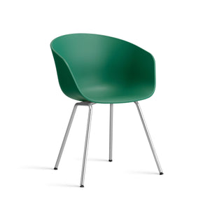 HAY About a Chair AAC 26 eetkamerstoel RVS Teal Green 2.0