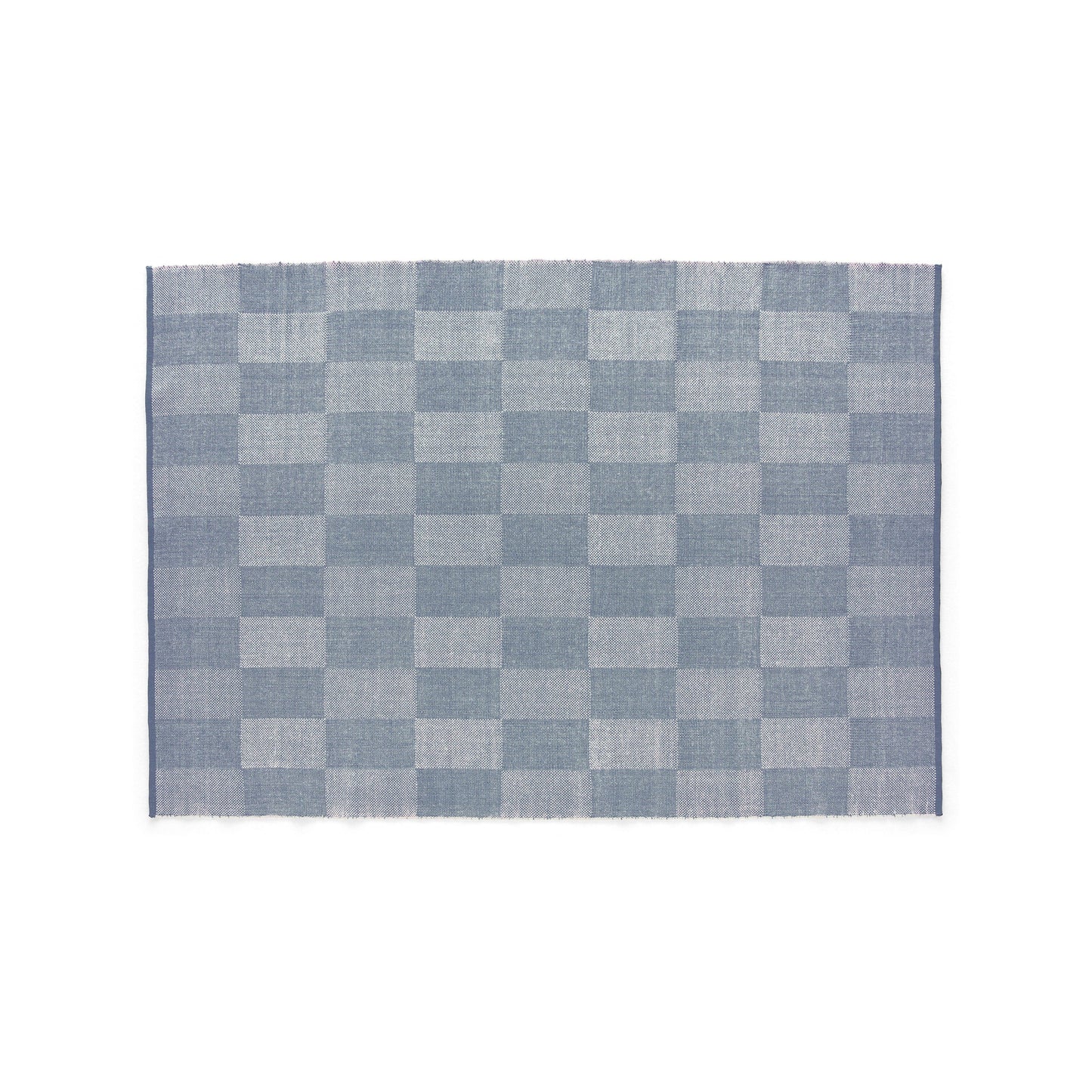 HAY Check vloerkleed 170x240 cm Light Blue
