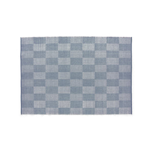 HAY Check vloerkleed 170x240 cm Light Blue