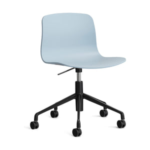 HAY About a Chair AAC 50 bureaustoel zwart Slate Blue 2.0