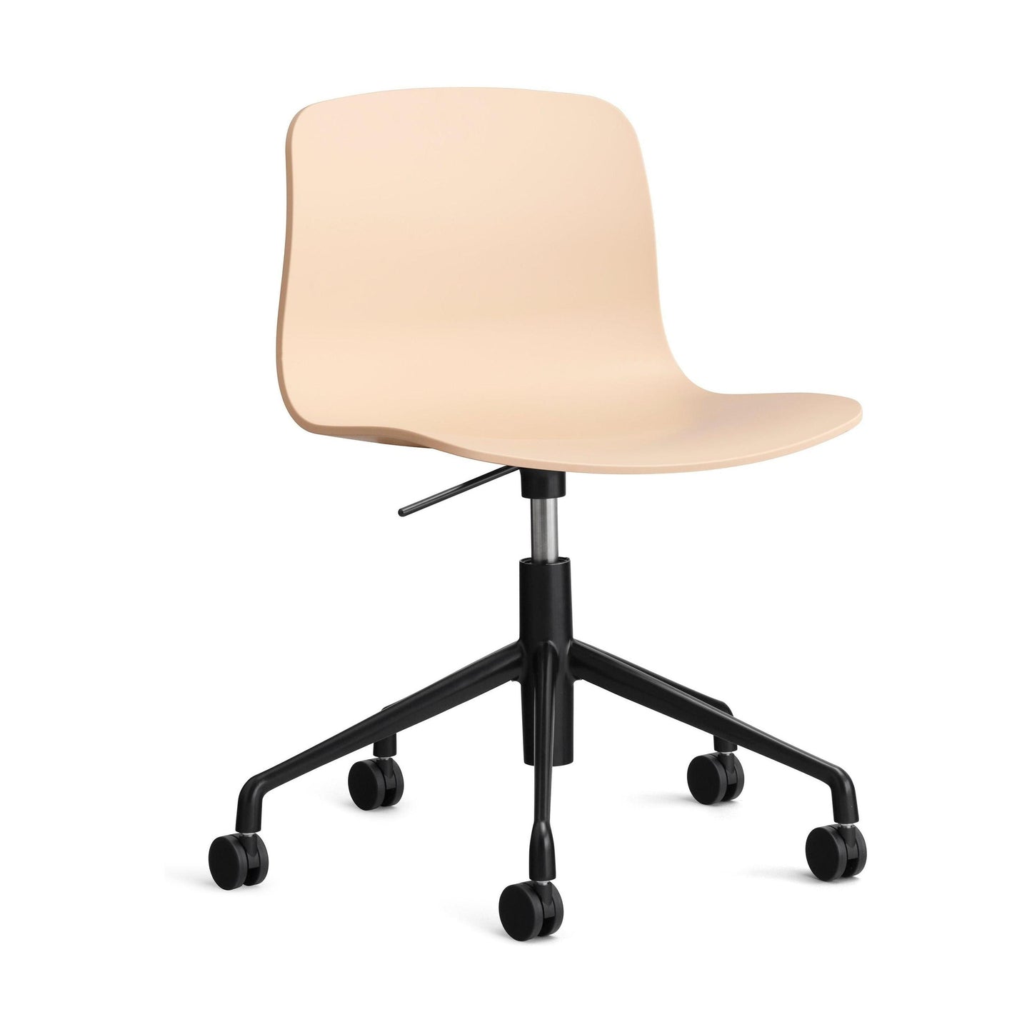 HAY About a Chair AAC 50 bureaustoel zwart Pale Peach 2.0
