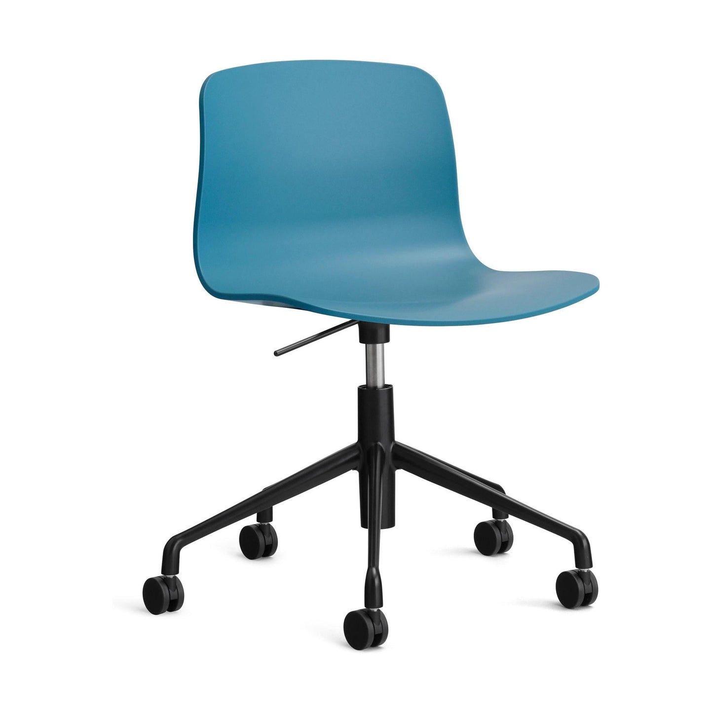 HAY About a Chair AAC 50 bureaustoel zwart Azure Blue 2.0