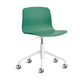 HAY About a Chair AAC 50 bureaustoel wit Teal Green 2.0
