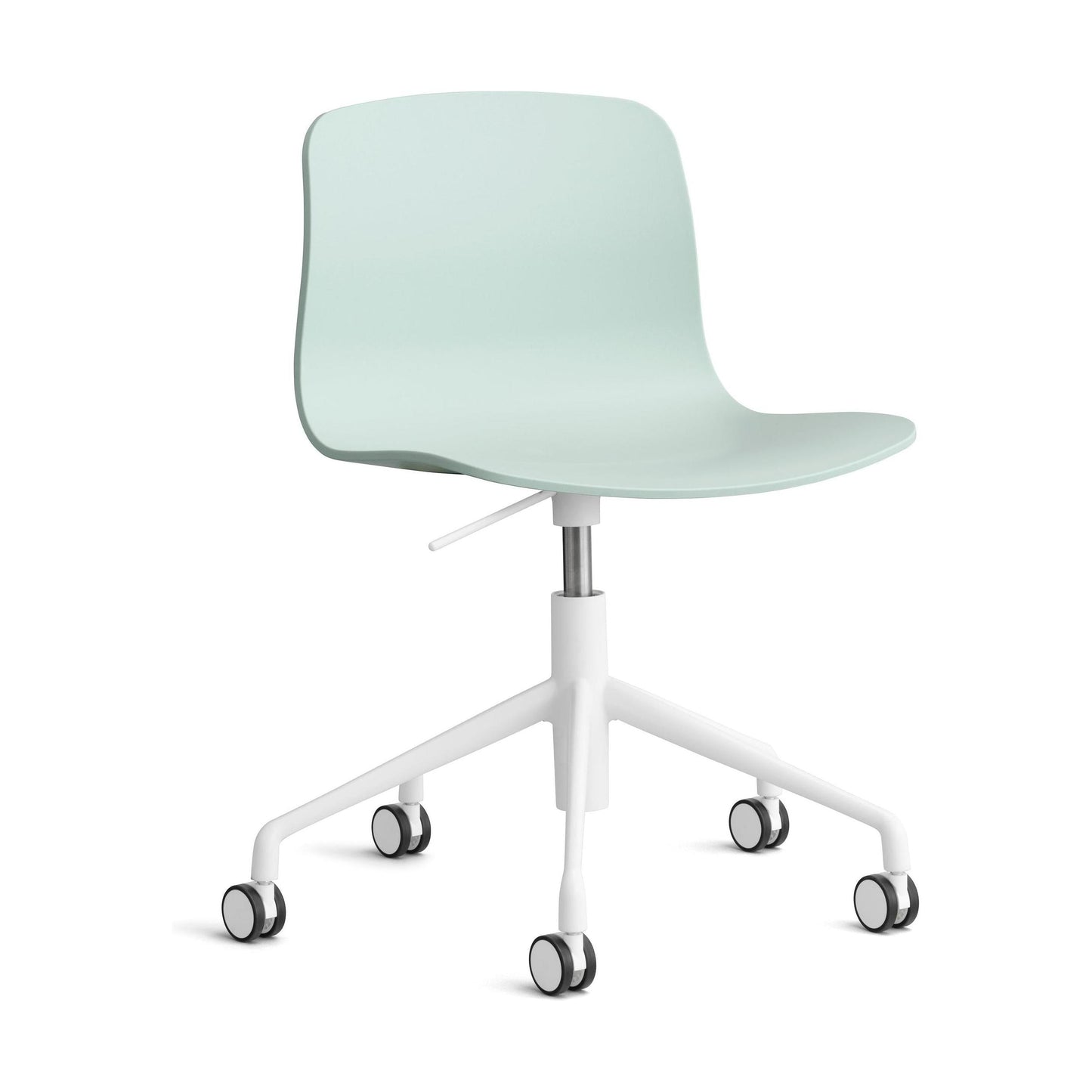 HAY About a Chair AAC 50 bureaustoel wit Dusty Mint 2.0