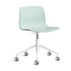 HAY About a Chair AAC 50 bureaustoel wit Dusty Mint 2.0