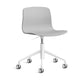 HAY About a Chair AAC 50 bureaustoel wit Concrete Grey 2.0