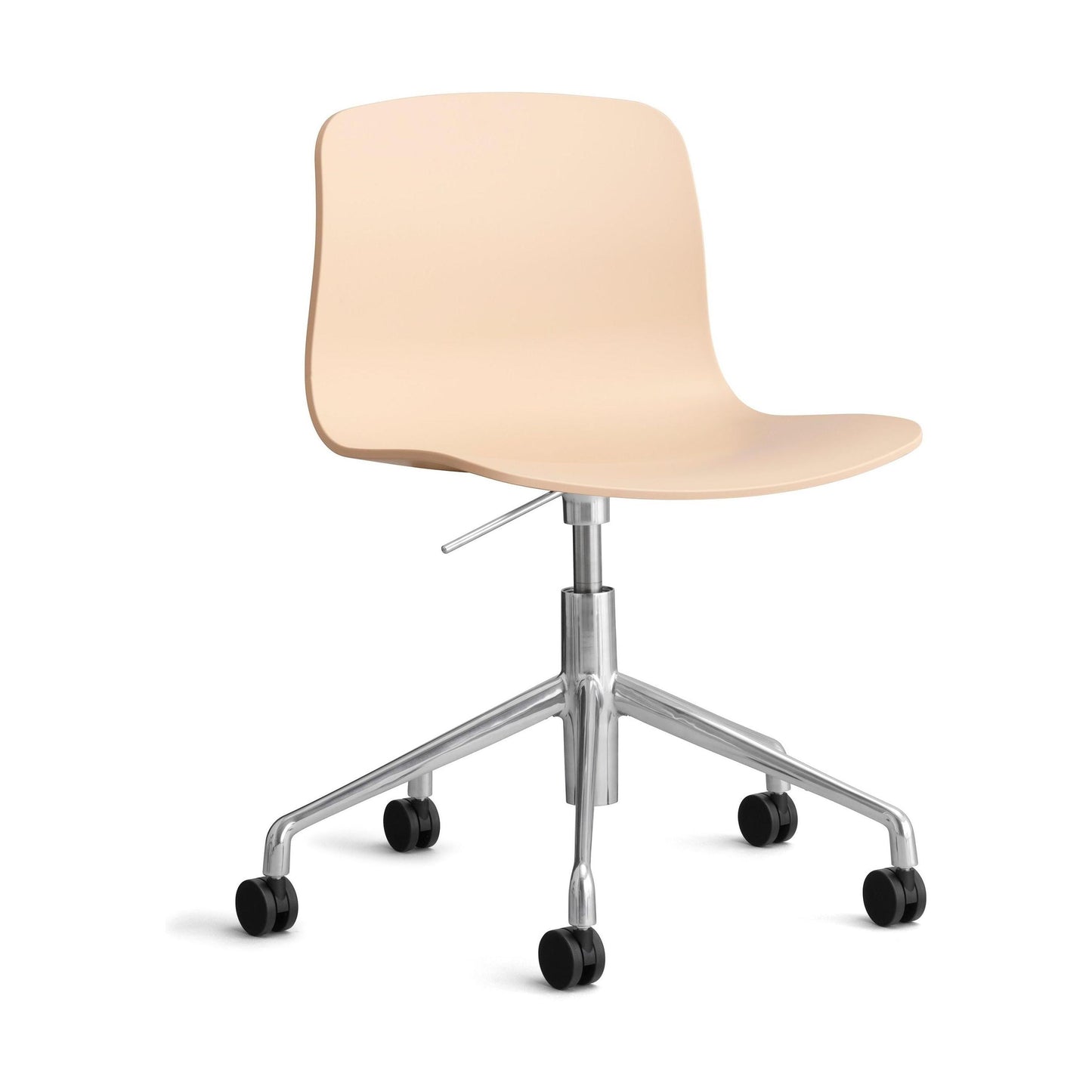 HAY About a Chair AAC 50 bureaustoel chroom Pale Peach 2.0