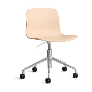 HAY About a Chair AAC 50 bureaustoel chroom Pale Peach 2.0