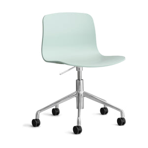 HAY About a Chair AAC 50 bureaustoel chroom Dusty Mint 2.0