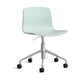 HAY About a Chair AAC 50 bureaustoel chroom Dusty Mint 2.0