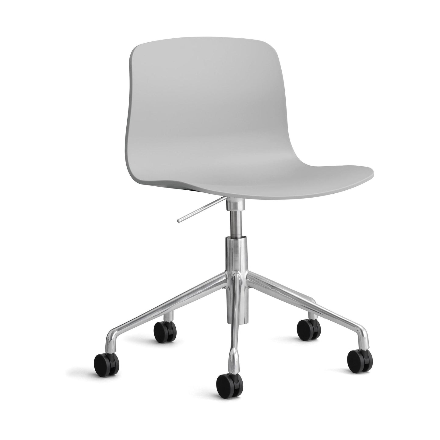 HAY About a Chair AAC 50 bureaustoel chroom Concrete Grey 2.0