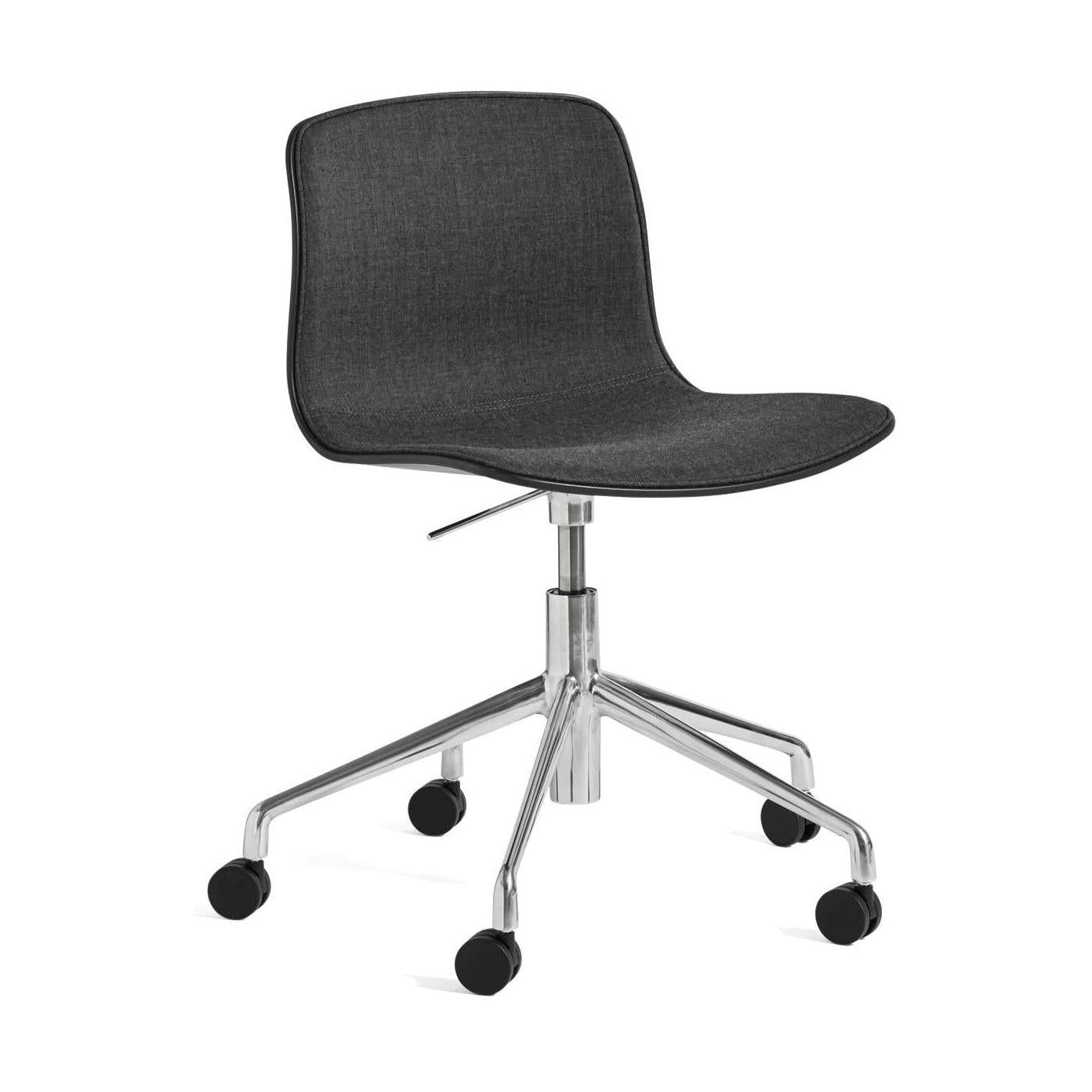 HAY About a Chair AAC 50 bureaustoel chroom Black 2.0 gestoffeerd Remix 173