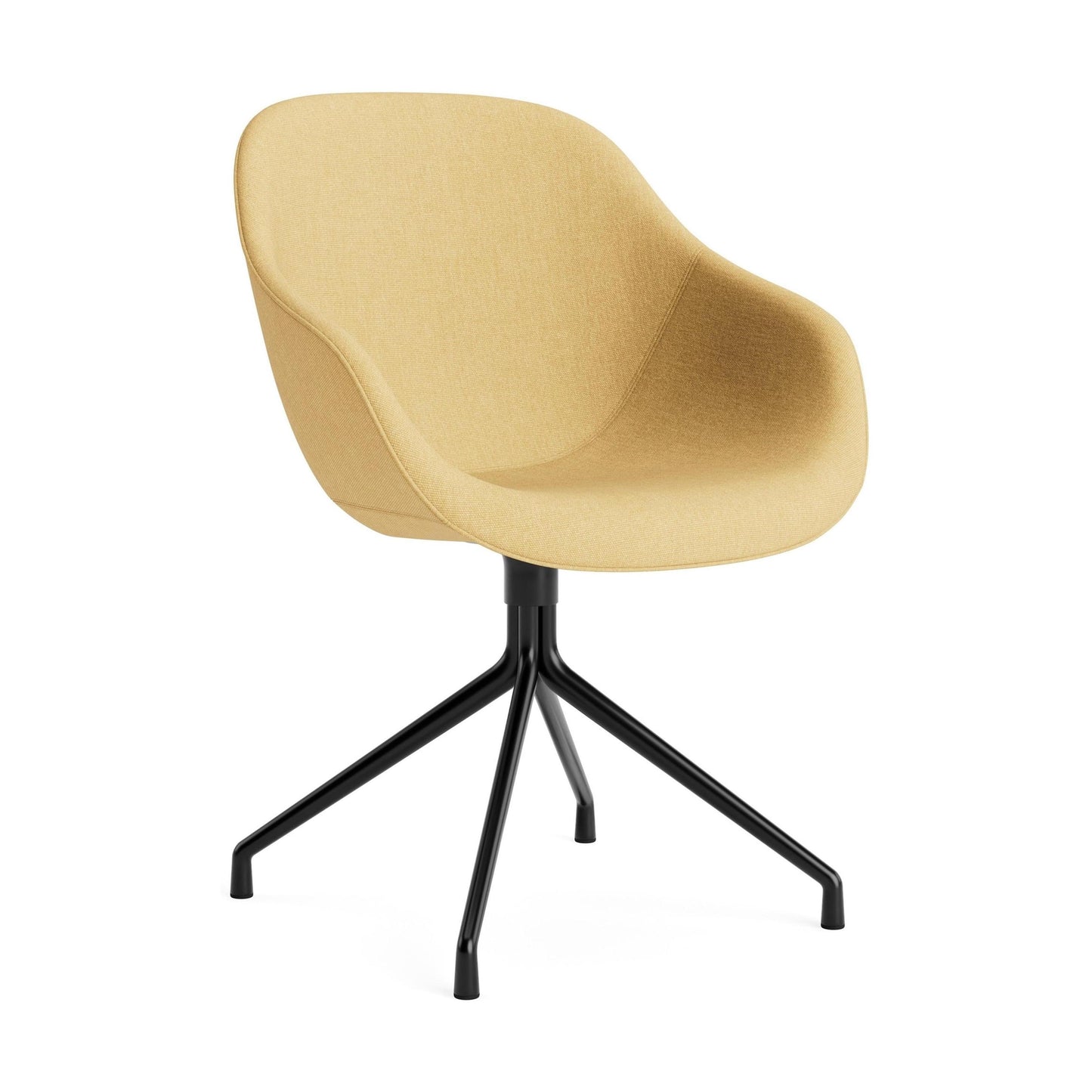 HAY About a Chair AAC 121 eetkamerstoel Metaphor 032 swivel zwart