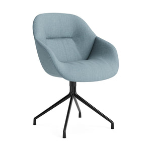 HAY About a Chair AAC 121 Soft eetkamerstoel Metaphor 014 swivel zwart