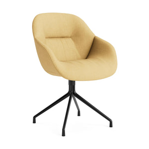 HAY About a Chair AAC 121 Soft eetkamerstoel Metaphor 032 swivel zwart