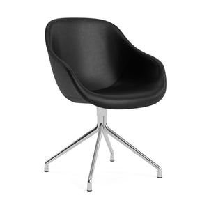 HAY About a Chair AAC 121 eetkamerstoel Sierra Black swivel chroom