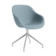 HAY About a Chair AAC 121 eetkamerstoel Metaphor 014 swivel chroom