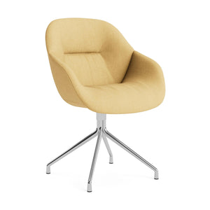 HAY About a Chair AAC 121 Soft eetkamerstoel Metaphor 032 swivel chroom