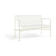 HAY Palissade tuinbank met armleuning Cream White