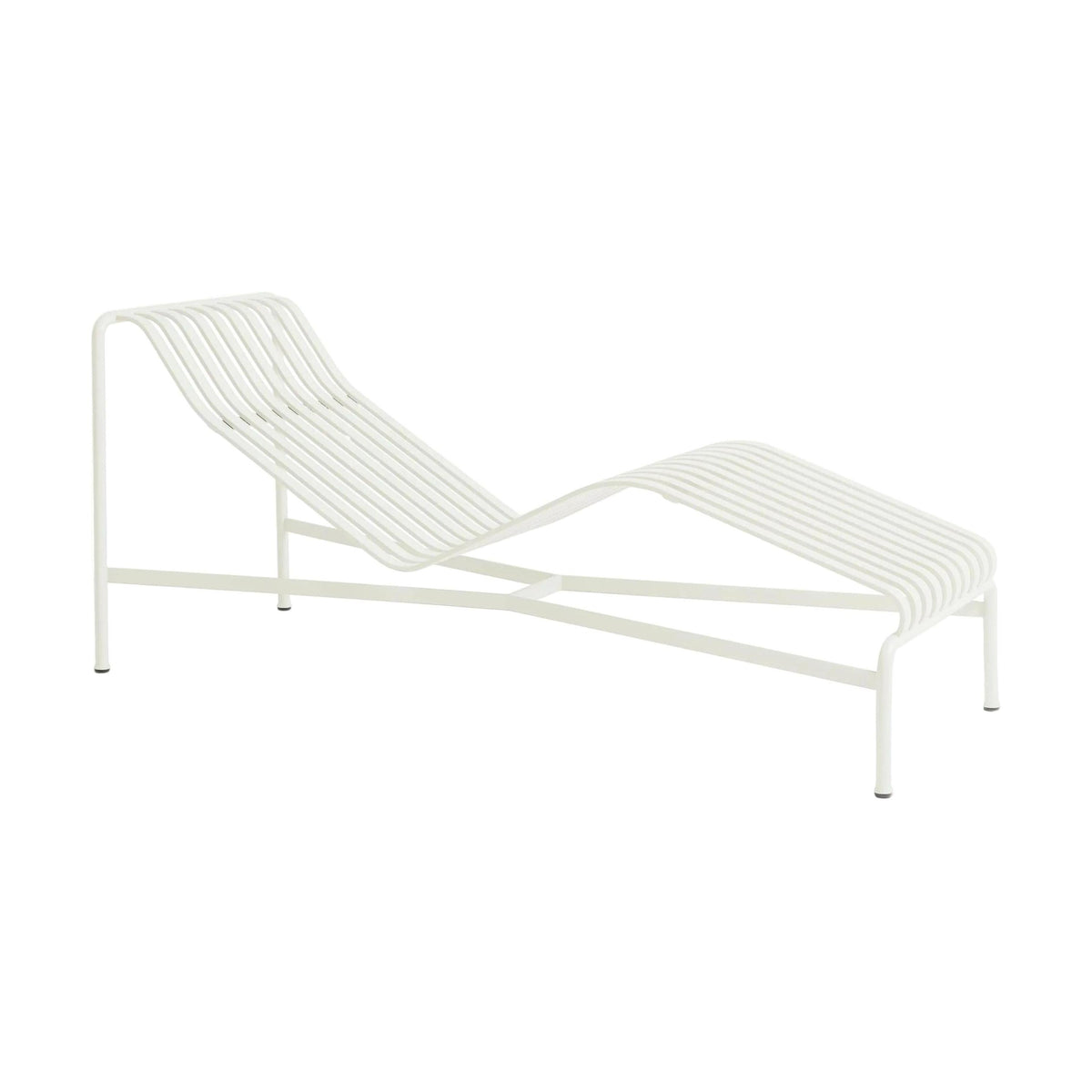 HAY Palissade chaise lounge Cream White
