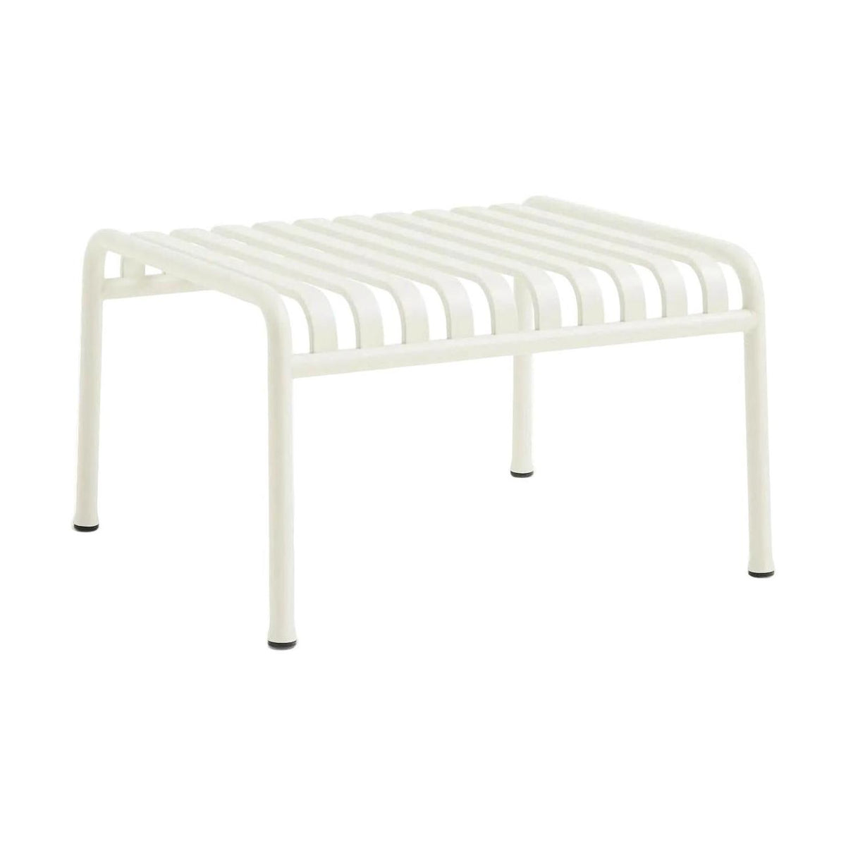 HAY Palissade ottoman Cream White 65x60