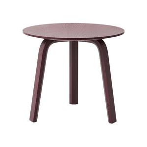 HAY Bella bijzettafel Ø45 H39 Dark Bordeaux