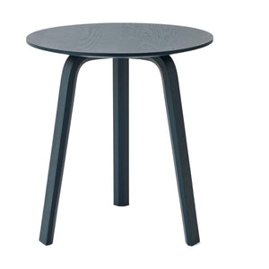 HAY Bella bijzettafel Ø45 H49 Blue Charcoal