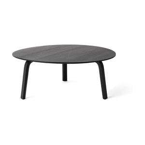HAY Bella salontafel Ø80 H32 zwart gelakt eiken
