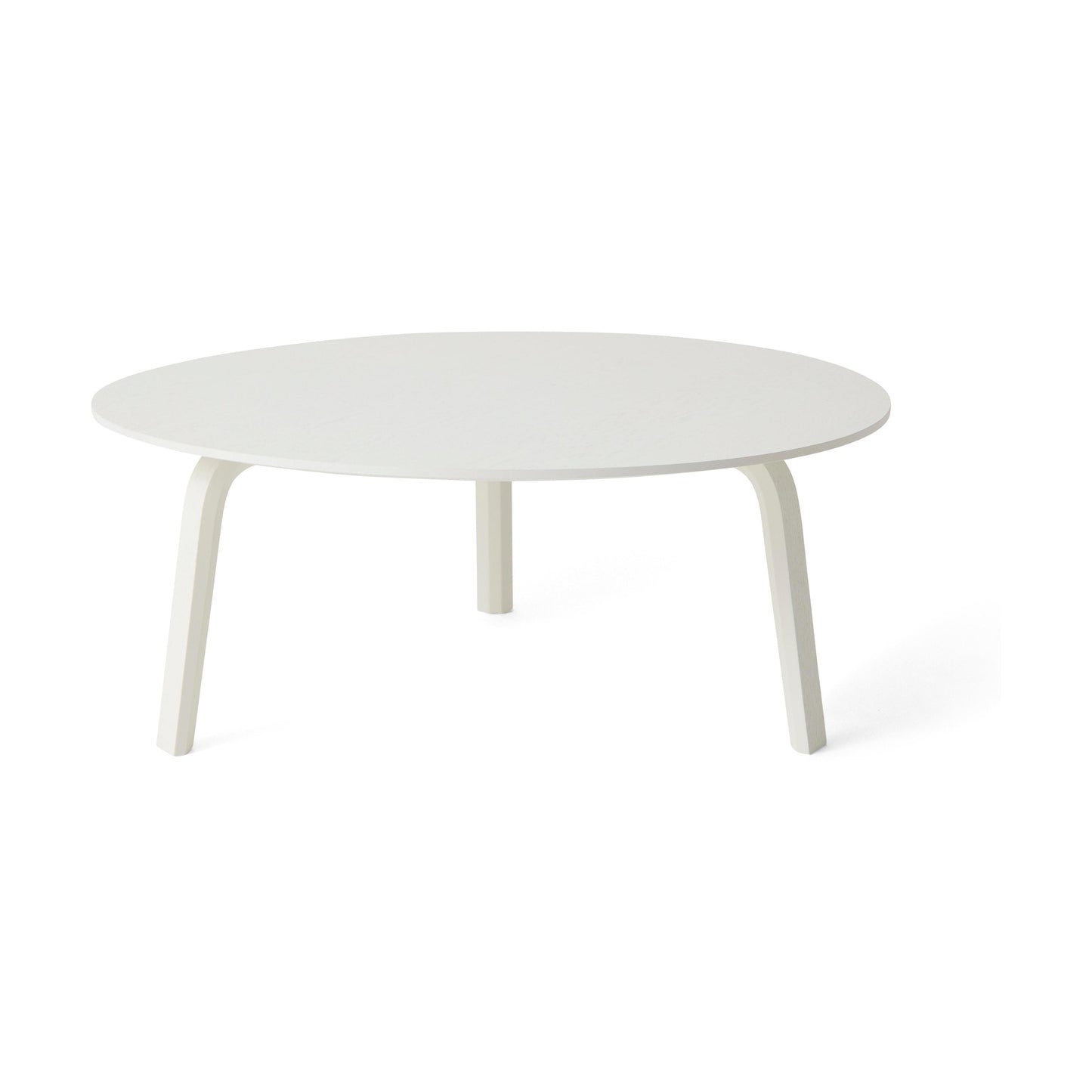 HAY Bella salontafel Ø80 H32 wit gelakt eiken