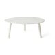 HAY Bella salontafel Ø80 H32 wit gelakt eiken