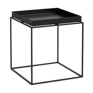 HAY Tray Medium bijzettafel 40x40 cm Black