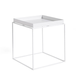 HAY Tray bijzettafel 40x40 cm white