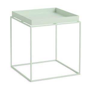 HAY Tray Medium bijzettafel 40x40 cm Soft Mint