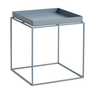 HAY Tray Medium bijzettafel 40x40 cm Pigeon Blue