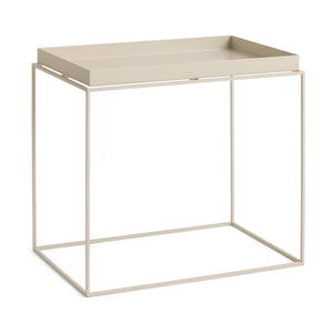 HAY Tray Large bijzettafel 40x60 cm Warm Beige