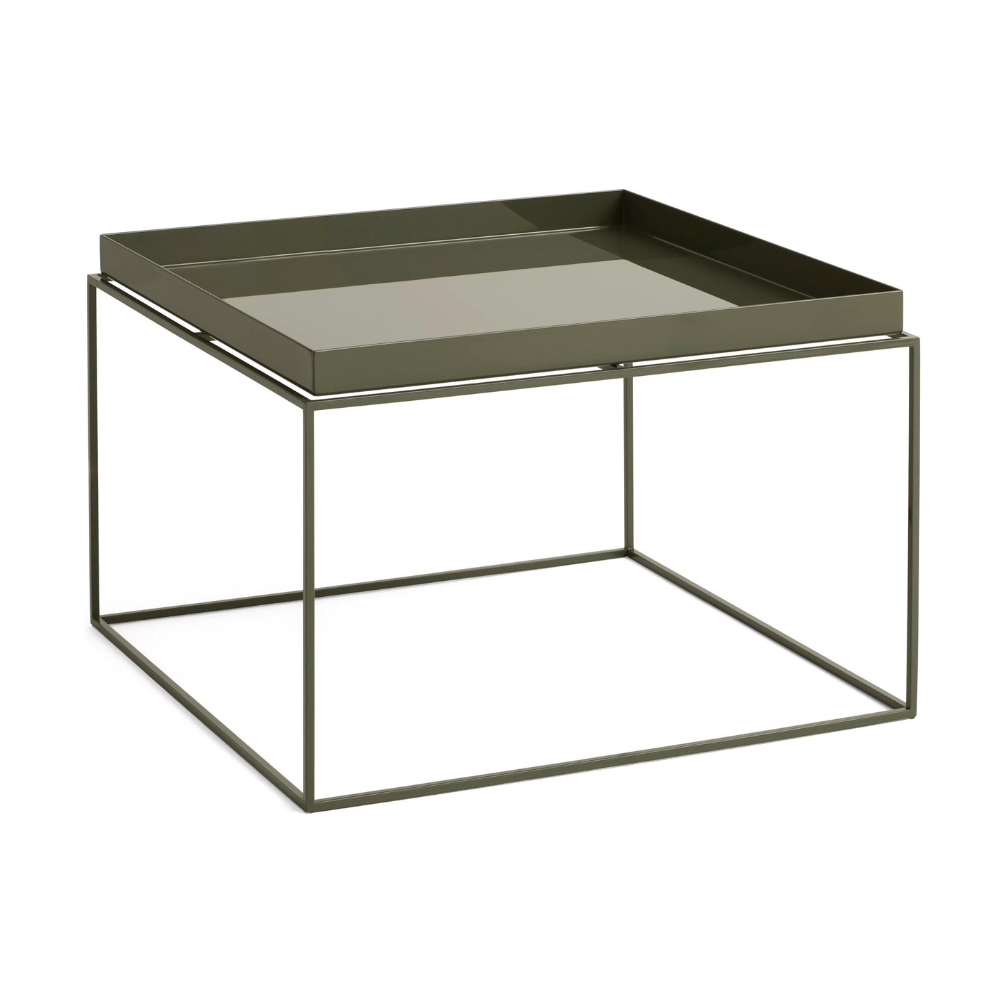 HAY Tray salontafel 60x60 cm Olive Green