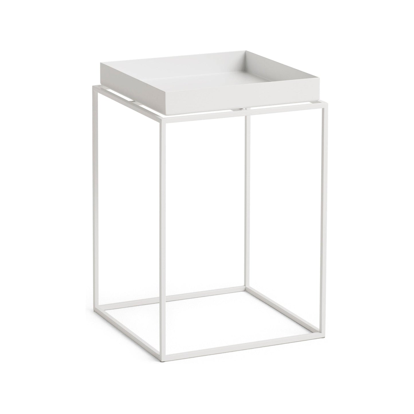 HAY Tray Small High bijzettafel 30x30 cm White
